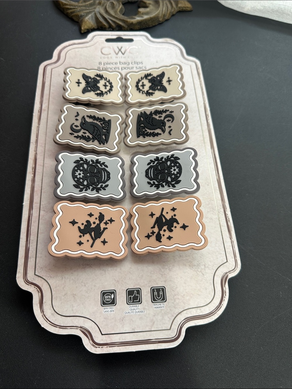 CWC Halloween a piece bag chips clips